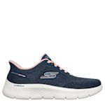 WOMENS GO WALK FLEX AZRIEL SNEAKER - NAVY