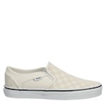 WOMENS ASHER SLIP ON SNEAKER - OFF WHITE