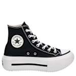 WOMENS CHUCK TAYLOR ALL STAR HIGH TOP LIFT DOUBLE SNEAKER - BLACK