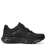 WOMENS DEVO STRIDE LX WALKING SNEAKER - BLACK