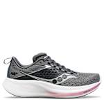 WOMENS RIDE 17 RUNNING SHOE - GREY