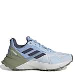 WOMENS TERREX SOULSTRIDE TRAIL RUNNING SHOE - LIGHT BLUE