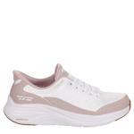 WOMENS SLIP-INS CONTOUR FOAM COZY FIT SNEAKER - WHITE