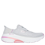 WOMENS SLIP-INS MAX CUSHIONING ARCH FIT RUNNING SHOE - GREY