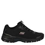 WOMENS ARCH FIT HILLCREST SNEAKER - BLACK