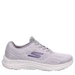 WOMENS GO WALK FLEX PLUS RUNNING SHOE - PURPLE