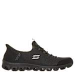 WOMENS SLIP-INS GLIDE STEP PURSUIT RUNNING SHOE - BLACK