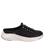 WOMENS CONTOUR FOAM COZY FIT SLIP-ON SNEAKER - BLACK