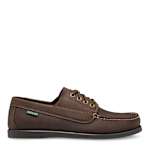 MENS FALMOUTH BOAT SHOE - BROWN