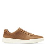 MENS CROSSCOURT MODERN PERF SNEAKER - TAN
