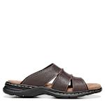 MENS GORDON SLIDE SANDAL - BROWN