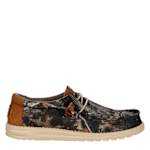 MENS WALLY MOSSY OAK SLIP ON SNEAKER