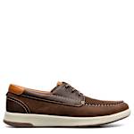 MENS CROSSOVER MOC TOE BOAT SHOE