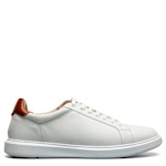 MENS SOCIAL LACE TO TOE SNEAKER - WHITE