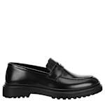 RESTORATION MENS MORAL PENNY LOAFER - BLACK