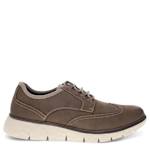 MENS CLARKSTON WINGTIP OXFORD - TAUPE