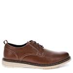 MENS EASEDALE PLAIN TOE OXFORD - COGNAC