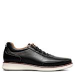 MENS LAUNCH ELASTIC LACE SLIP ON SNEAKER - BLACK