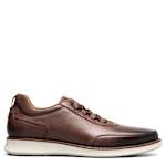 MENS LAUNCH ELASTIC LACE SLIP ON SNEAKER - BROWN