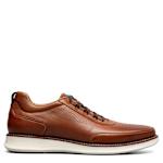 MENS LAUNCH ELASTIC LACE SLIP ON SNEAKER - COGNAC