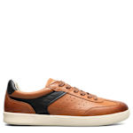 MENS PACE T-TOE LACE UP SNEAKER - COGNAC