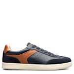 MENS PACE T-TOE LACE UP SNEAKER - NAVY