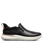 MENS FLEET PLAIN TOE SLIP ON SNEAKER - BLACK
