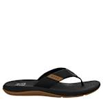 MENS SANTA CLARA FLIP FLOP SANDAL - BLACK