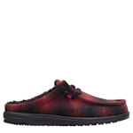 MENS WALLY SLIP COZY PLAID SLIP ON SNEAKER