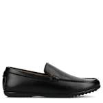 MENS SERGIO VENETIAN DRIVING LOAFER - BLACK