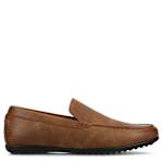 MENS SERGIO VENETIAN DRIVING LOAFER - CHESTNUT