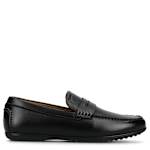 MENS YATES PENNY LOAFER - BLACK
