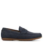 MENS YATES PENNY LOAFER - NAVY