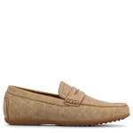 MENS YATES PENNY LOAFER - TAUPE