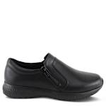 WOMENS BRANSKI SLIP RESISTANT WORK SHOE - BLACK