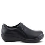 WOMENS WOOLIN SLIP RESISTANT WORK SHOE - BLACK