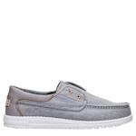 MENS WALLY CRU SLIP ON SNEAKER - GREY