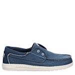 MENS WALLY CRU SLIP ON SNEAKER - BLUE