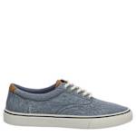 MENS MILLS WASHED CANVAS SNEAKER - BLUE