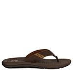 MENS SANTA CLARA FLIP FLOP SANDAL - BROWN