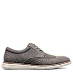 MENS CHASE WINGTIP OXFORD - GREY