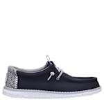 MENS WALLY SLIP ON SNEAKER - NAVY