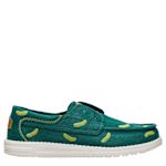 MENS WALLY CRU SLIP ON SNEAKER - GREEN