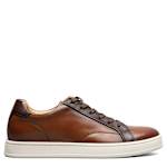 MENS MONOPOLI LACE TO TOE SNEAKER - COGNAC