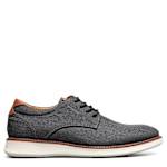 MENS LAUNCH CANVAS PLAIN TOE OXFORD - BLACK