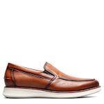MENS LAUNCH MOC TOE VENETIAN LOAFER - COGNAC