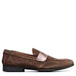 MENS MODENA MOC PENNY LOAFER - BROWN