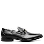 MENS ZAFFIRO MOC BIT LOAFER - BLACK