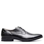 MENS ZAFFIRO PLAIN TOE OXFORD - BLACK