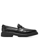MENS VESTRY GRAND LUG SOLE PENNY LOAFER - BLACK